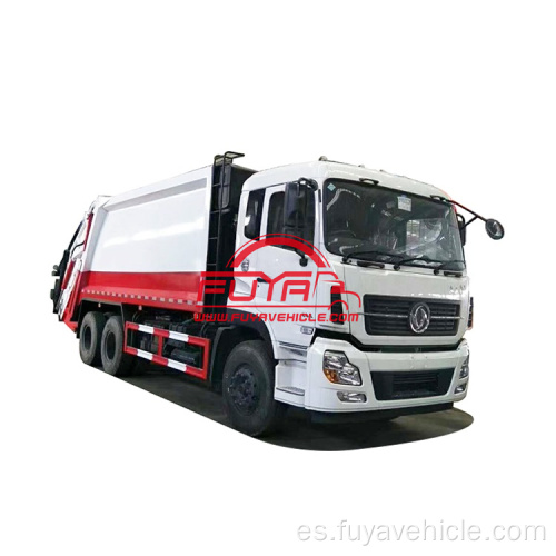 Dongfeng 16cbm camión de compresión de basura